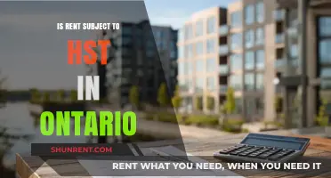 Is Rent Subject to HST in Ontario? A Clear Guide
