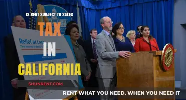 Is Rent Taxable in California? Sales Tax Explained for Tenants