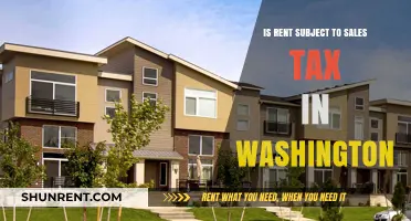Is Rent Taxable in Washington? Sales Tax Explained for Tenants