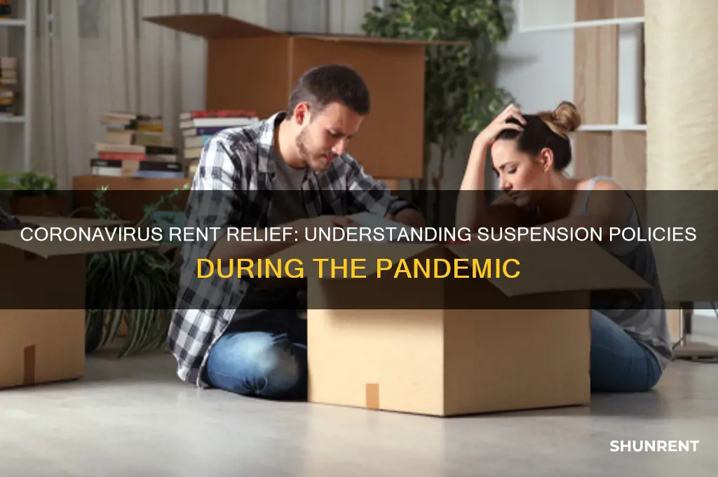 is rent suspended due to the coronavirus