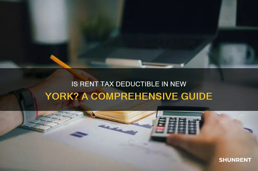 is rent tax deductible in new york
