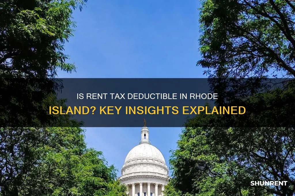 is rent tax deductible in rhode island