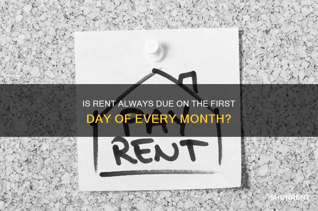 is rent the first day of every month