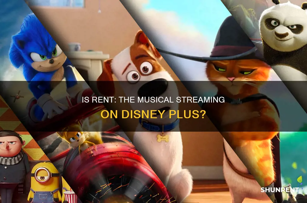 is rent the musical on disney plus