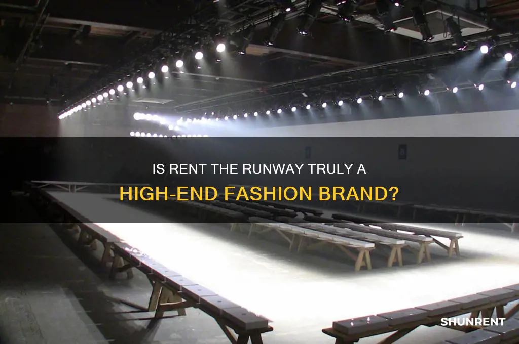 is rent the runway a high end brand