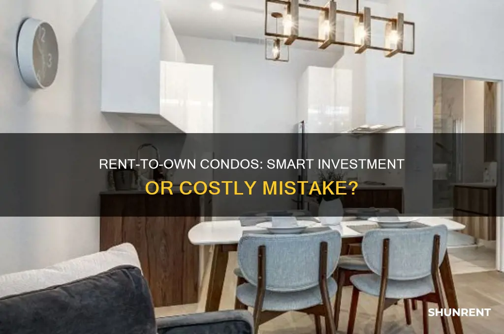 is rent to own condo a good idea