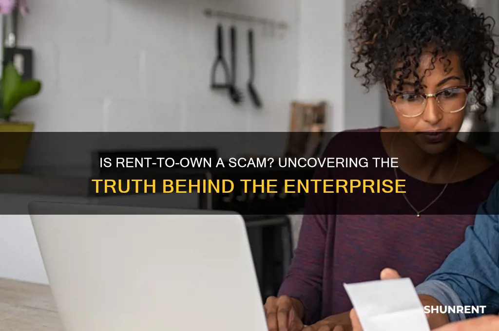 is rent to own enterprise a scam