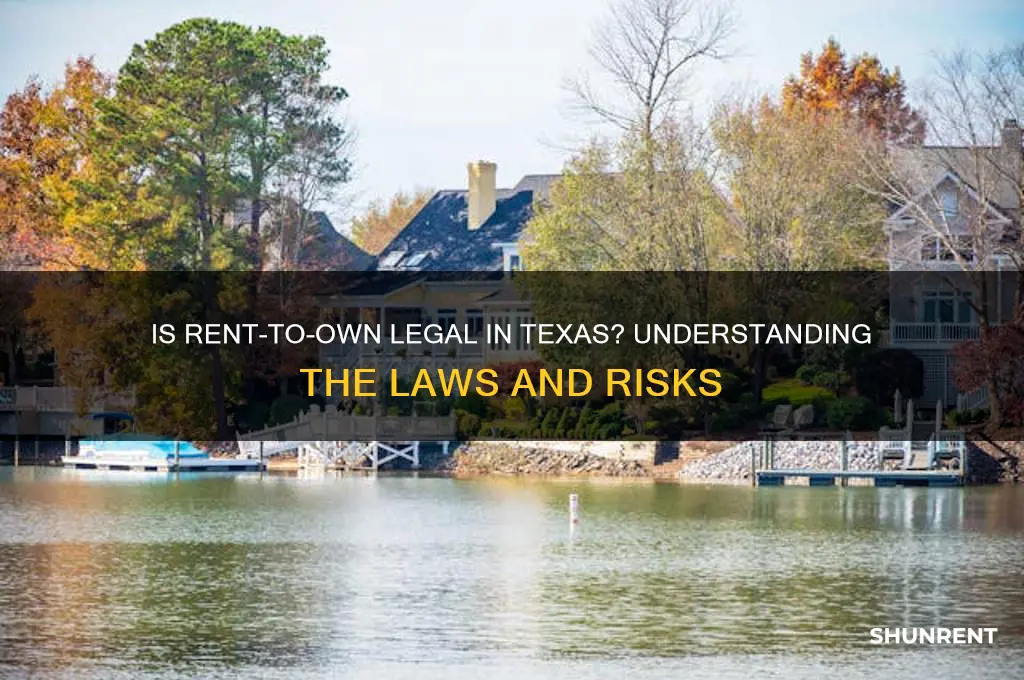 is rent to own illegal in texas
