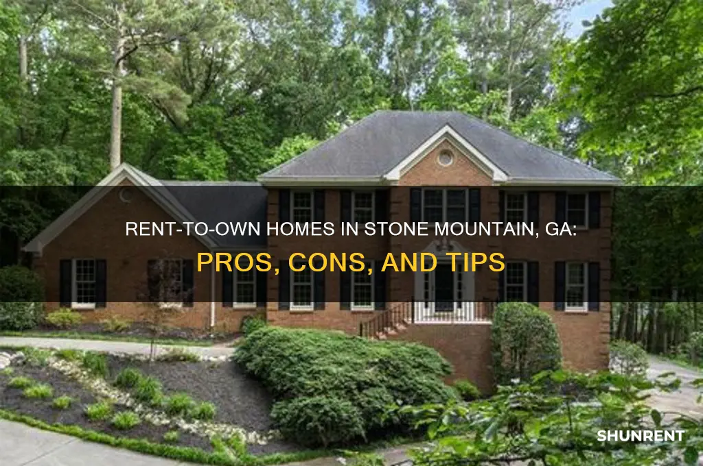 is rent to own stone mountain ga