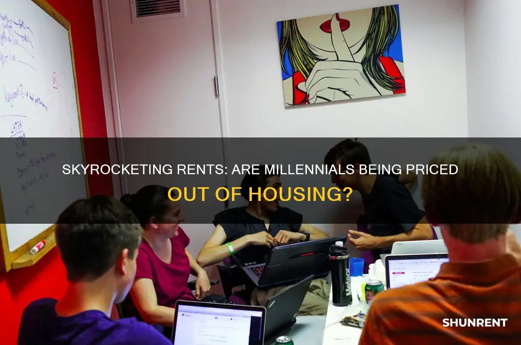 is rent way to high for millennials