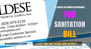 Who Pays the Sanitation Bill: Renter or Property Owner?