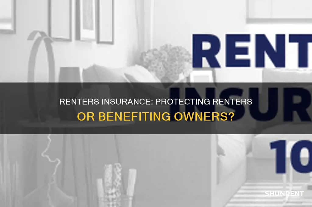 is renters insurance for the renter or owner