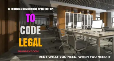 Is Renting Non-Compliant Commercial Space Legal? Key Considerations