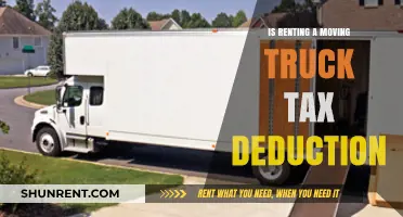 Can Renting a Moving Truck Save You Money on Taxes?