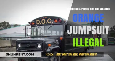 Renting Prison Buses and Orange Jumpsuits: Legal or Illegal?