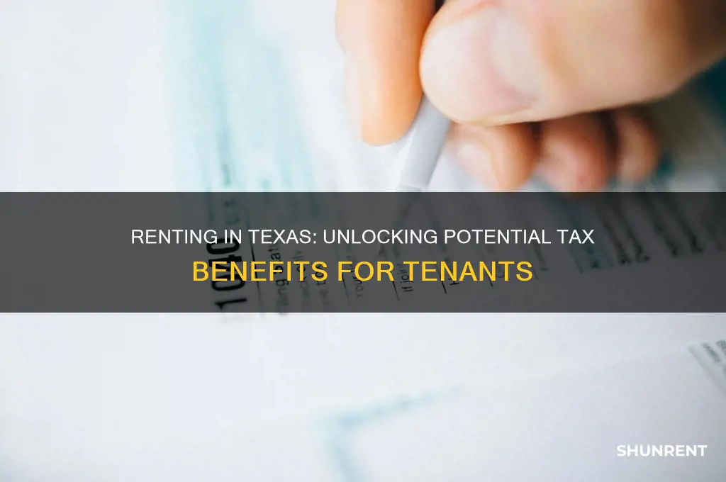 is renting a tax benefit in texas