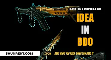 Renting Weapons in BDO: Pros, Cons, and Smart Strategies