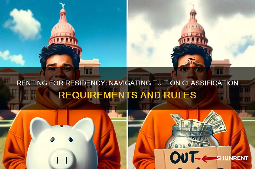 is renting acceptable for residency for tuition purposes