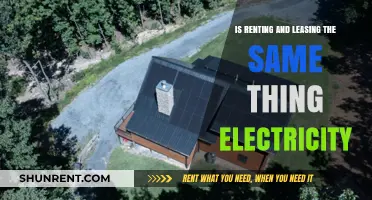 Renting vs. Leasing Electricity: Understanding the Key Differences