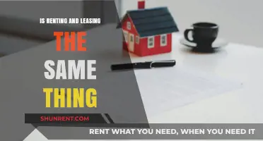 Renting vs. Leasing: Understanding the Key Differences and Similarities