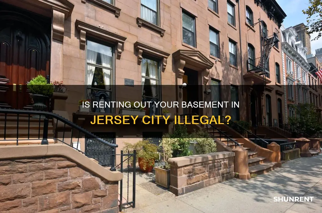 is renting basement illegal in jersey city