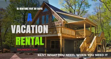 Is a 30-Day Stay in a Vacation Rental Truly a Vacation?
