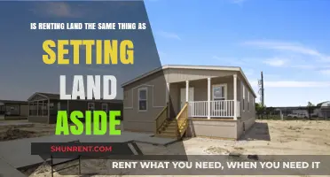 Renting vs. Setting Land Aside: Understanding the Key Differences