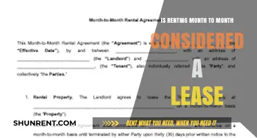 Is Month-to-Month Renting a Lease? Understanding Your Rental Agreement