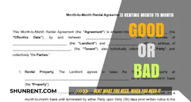 Month-to-Month Renting: Pros, Cons, and What’s Best for You