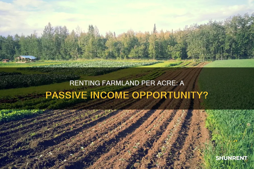 is renting out farmland per acre a passive activity