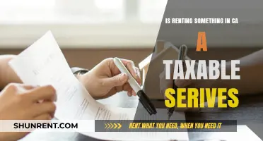 Is Renting in California a Taxable Service? Key Insights