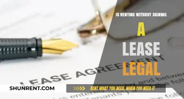 Is Renting Without a Lease Legal? Understanding Your Rights and Risks