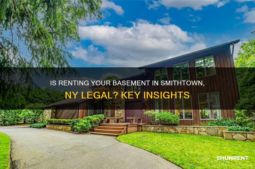 is renting your basement in smithtown ny leagle