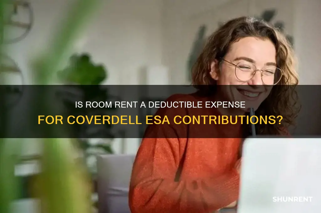 is roon rent a deductible exp for coverdell