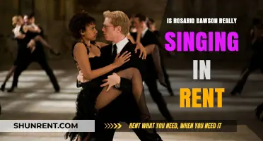 Rosario Dawson's Singing in 'Rent': Fact or Fiction?