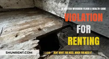 Rotten Wooden Floors: A Health Code Violation for Renters?
