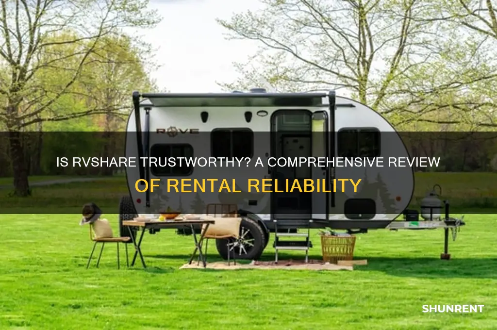 is rvshare a reputable site to rent from