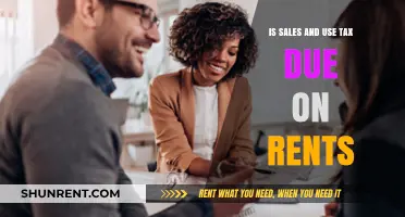 Is Sales and Use Tax Due on Rents? Key Insights