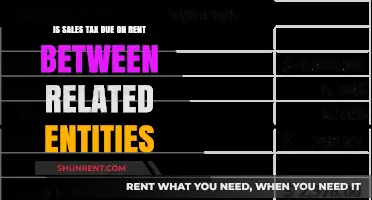 Sales Tax on Rent: Navigating Transactions Between Related Entities