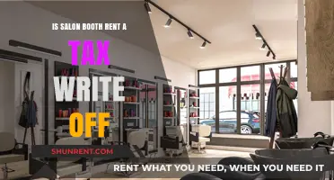 Salon Booth Rent: Tax Write-Off Benefits for Stylists Explained