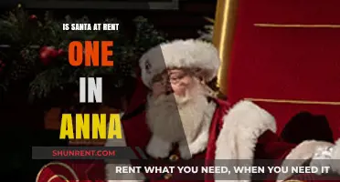 Is Santa Claus Visiting Rent One in Anna This Holiday Season?