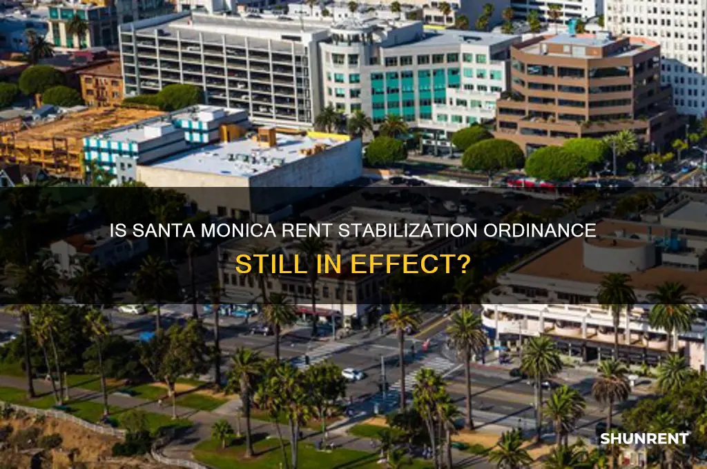 is santa monica subject to rent stabilization ordinance