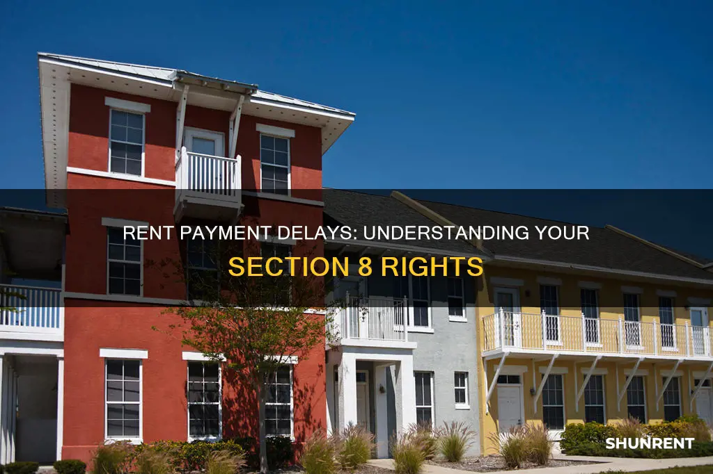 is section 8 is late with rent payment