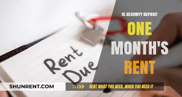 Is Security Deposit Always One Month's Rent? Key Facts Explained