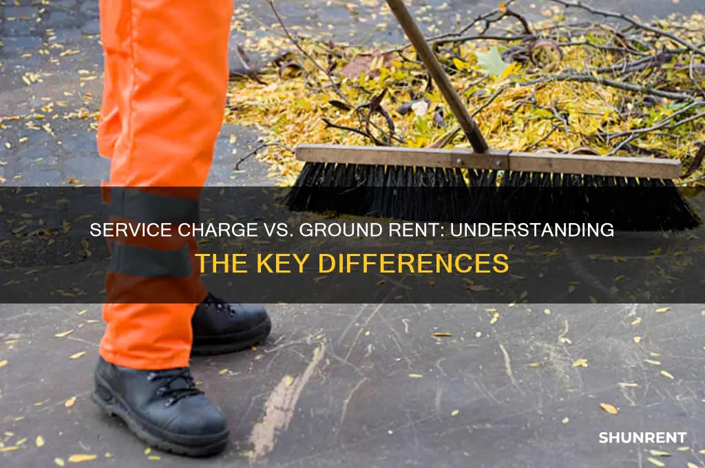 is service charge and ground rent the same