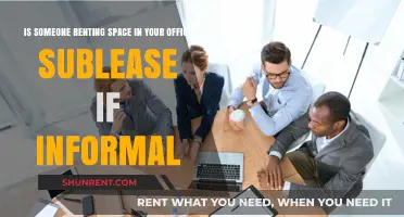 Is Your Office Sublease Informal? What You Need to Know