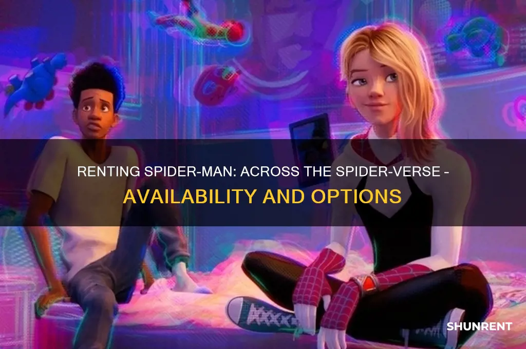 is spider man across the spider verse available to rent