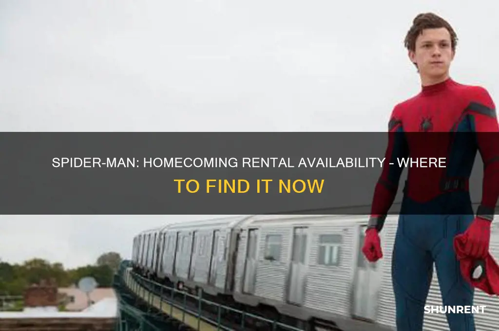 is spider man homecoming out for rent