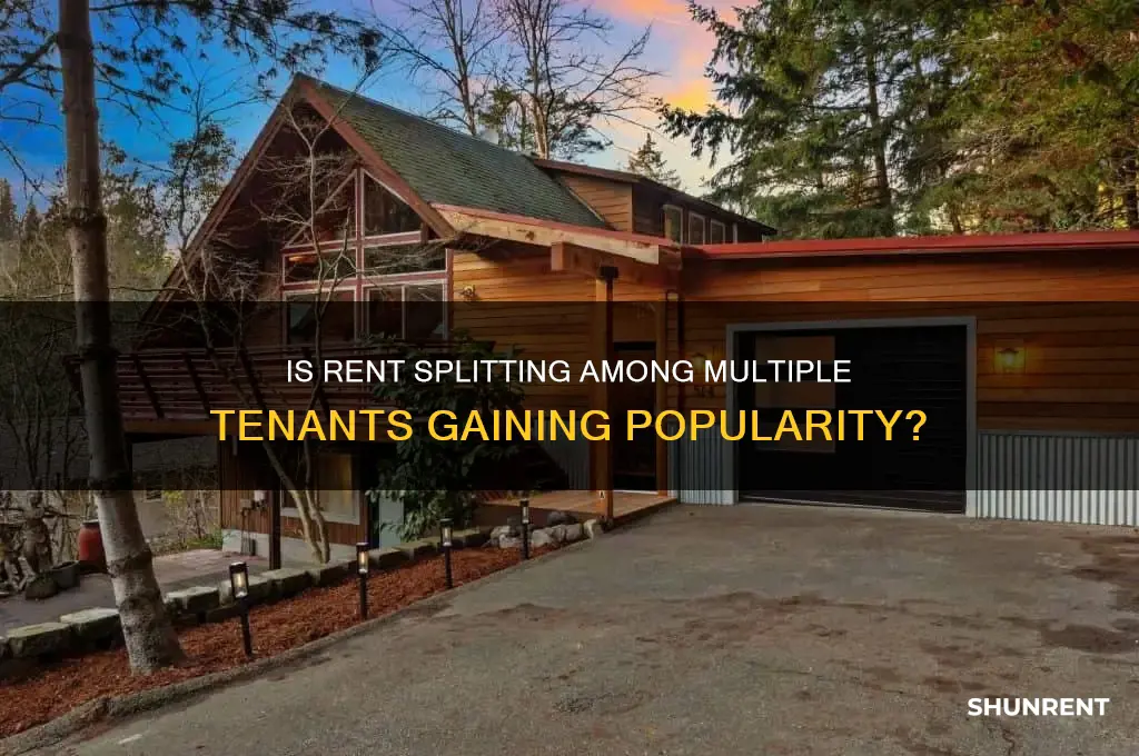 is splitting rent between many tensnts popular