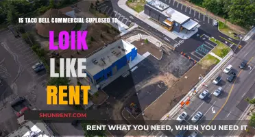 Is Taco Bell's Commercial Intentionally Designed to Resemble Rent?